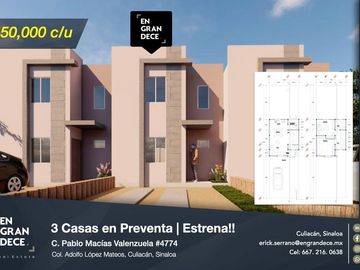 Casas en PRE VENTA - ADOLFO LOPEZ MATEOS
