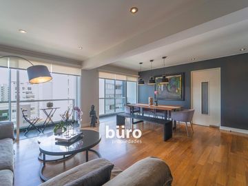 EXCLUSIVO DEPARTAMENTO EN VENTA CON BALCONES EN EL CORAZON DE MIRAFLORES
