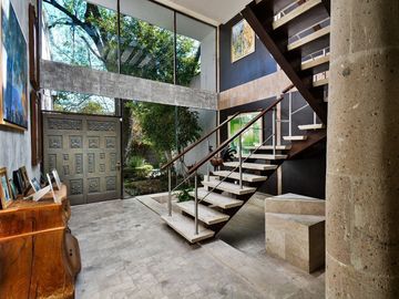 VENTA CASA EN TLACOPAC SAN ÁNGEL CON  ESPECTACULAR  JARDIN