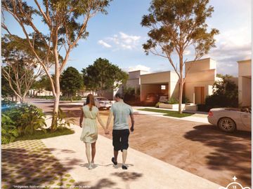 CASA EN VENTA EN CONKAL, YUCATAN PRIVADA UKUM