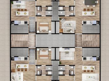 Departamento en PRE VENTA en San Andres Cholula a 100 m de UDLAP
