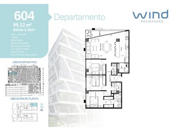Ponceano, Departamento en Venta, 105.70m2, 3 Habitaciones