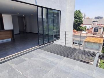Estrene Penthouse con roof garden privado, en colonia Del Valle Ciudad de México