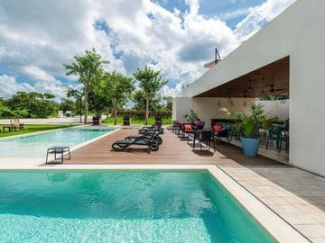Casa en Conkal de una planta en venta, Zendera, al norte de Merida