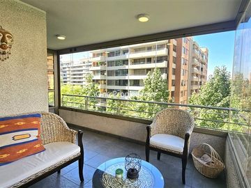 Departamento en Venta en Hermanos Cabot Venta Departamento 3D 2B Salita Terraza con vista inigualable Las Condes One Propiedades