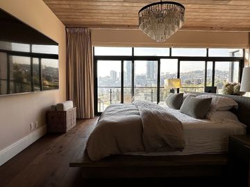 RENTA  BOSQUE REAL CON VISTA AL CAMPO DE GOLF CASA CON JARDIN