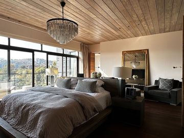 RENTA  BOSQUE REAL CON VISTA AL CAMPO DE GOLF CASA CON JARDIN