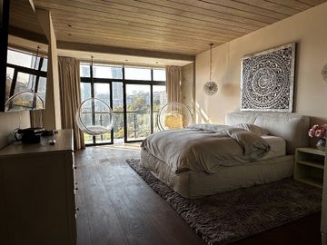 RENTA  BOSQUE REAL CON VISTA AL CAMPO DE GOLF CASA CON JARDIN