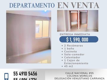 Venta Departamento excelente Ubicación
