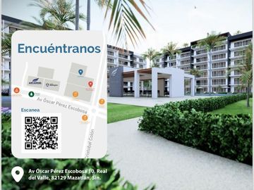 Se vende departamento| Mazatlán, Sinaloa | 2 rec | 1 baño