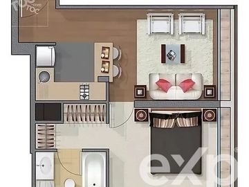 Departamento en Venta en Monjitas con san Antonio