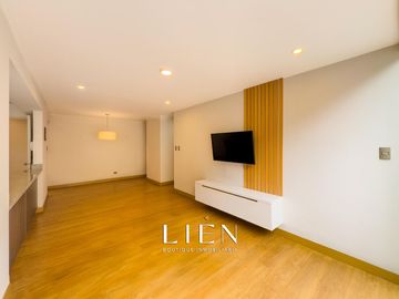 Flat de 101.94m² – Terraza interna – Frente a parque – Áreas comunes