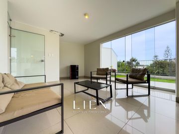 Flat de 101.94m² – Terraza interna – Frente a parque – Áreas comunes