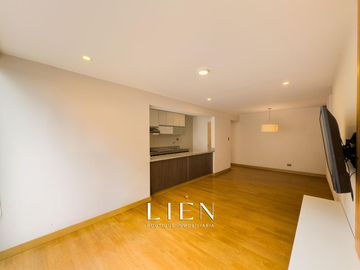 Flat de 101.94m² – Terraza interna – Frente a parque – Áreas comunes