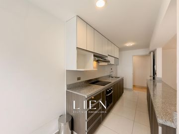 Flat de 101.94m² – Terraza interna – Frente a parque – Áreas comunes