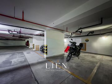 Flat de 101.94m² – Terraza interna – Frente a parque – Áreas comunes