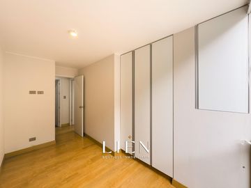 Flat de 101.94m² – Terraza interna – Frente a parque – Áreas comunes