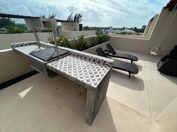 Departamento en la playa totalmente amueblado en Chicxulub Puerto
