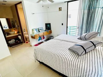 Departamento en la playa totalmente amueblado en Chicxulub Puerto