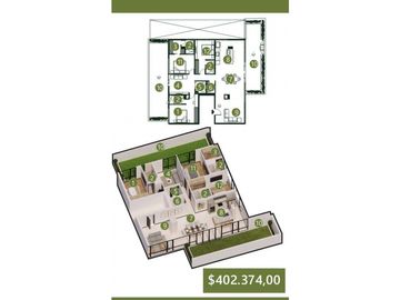 Bellavista, Departamento en Venta, 239m2, 3 Habitaciones