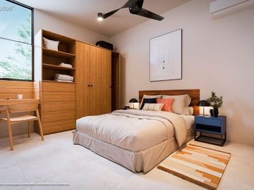 Preventa Departamento en Mérida de 1 habitación, en Av. Correa Racho _ Inicial