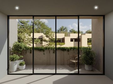 VENTA DEPARTAMENTO MERIDA DE 2 RECAMARAS EN PLANTA ALTA CON BALCÓN EN DZITYÁ