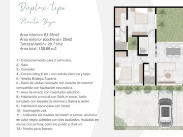 VENTA DEPARTAMENTO MERIDA DZITYA DE 2 RECAMARAS EN PLANTA BAJA