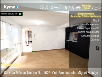 Departamento en venta en San Joaquín