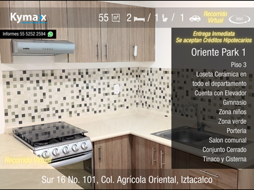 Departamento en venta en Agrícola Oriental