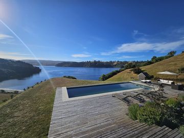 Espectacular casa con hermosa vista al mar, Castro, Chiloé