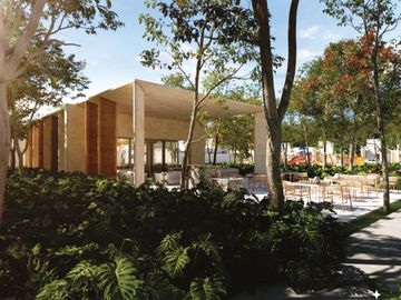 Casa de una planta con piscina incluida en privada residencial y 3 habitaciones