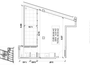 Departamento Venta en Villa Ortuzar monoambiente