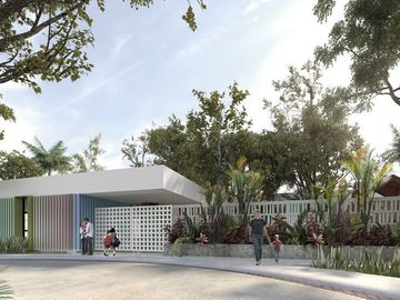 CASA EN VENTA DE UNA PLANTA EN PRIVADA CON AMENIDADES  CONKAL, MÉRIDA