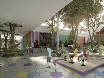 CASA EN VENTA DE UNA PLANTA EN PRIVADA CON AMENIDADES  CONKAL, MÉRIDA
