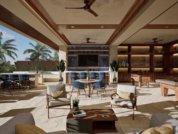DEPARTAMENTO 2 RECÁMARAS CON TERRAZA EN ZONA SUR DE CANCÚN. PREVENTA.