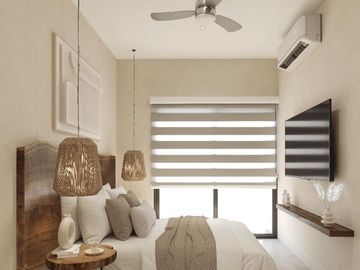 DEPARTAMENTO 1 RECÁMARA CON BALCÓN EN PLAYA DEL CARMEN. PREVENTA.