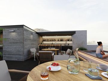 ESTUDIO CON BALCÓN EN PLAYA DEL CARMEN. PREVENTA.