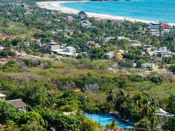 Casa en venta con vista al mar Zicatela