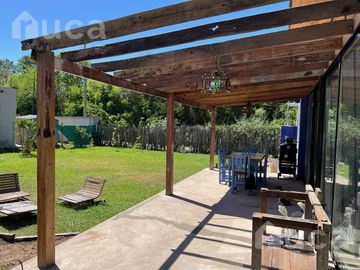 ALQUILER DE VERANO | Flamante CASA de Estilo Rustico-Moderno con Jardin y Pileta | Barrio Residencial La Bota