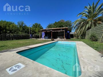ALQUILER DE VERANO | Flamante CASA de Estilo Rustico-Moderno con Jardin y Pileta | Barrio Residencial La Bota