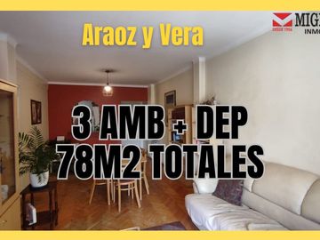 Departamento de 3 ambientes en Venta en Villa crespo