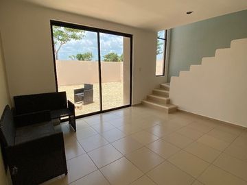 EN VENTA CASA DE 2 RECAMARAS EN CUMBRES NOVONORTE, MERIDA