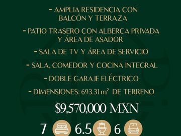 CASA EN VENTA EN VILLA FONTANA, MEXICALI, B.C.