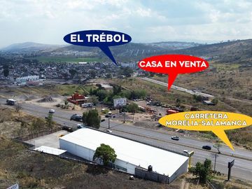 CASA NUEVA EN PREVENTA EN MORELIA, EL TRÉBOL.