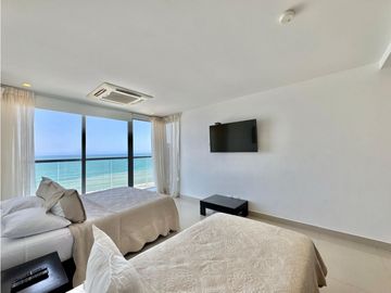 APARTAMENTO EN VENTA EN CARTAGENA PARA RENTAS CORTAS CON VISTA AL MAR