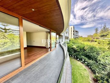 Bosques de Montemar, Concón. Departamento en exclusivo Condominio.