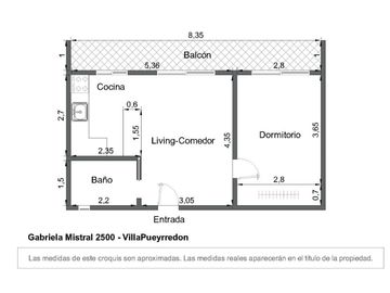 VENTA  DEPARTAMENTO 2 AMBIENTES   FRENTE  LUMINOSO   BALCON  COCHERA INDIVIDUAL  V.PUEYRREDON