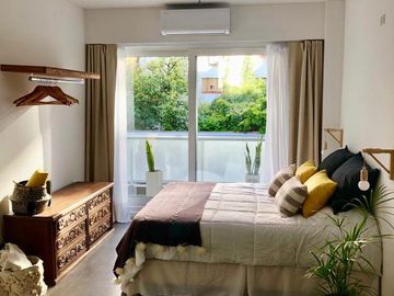 Divino monoambiente con amenities. Todo luz!!