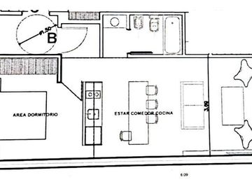 VENTA DEPARTAMENTO 2 AMBIENTES A  ESTRENAR EN CABALLITO CON AMENITIES