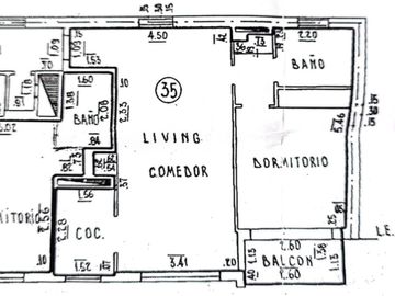 Departamento en venta - 1 Dormitorio 1 Baño - 46Mts2 - Caballito
